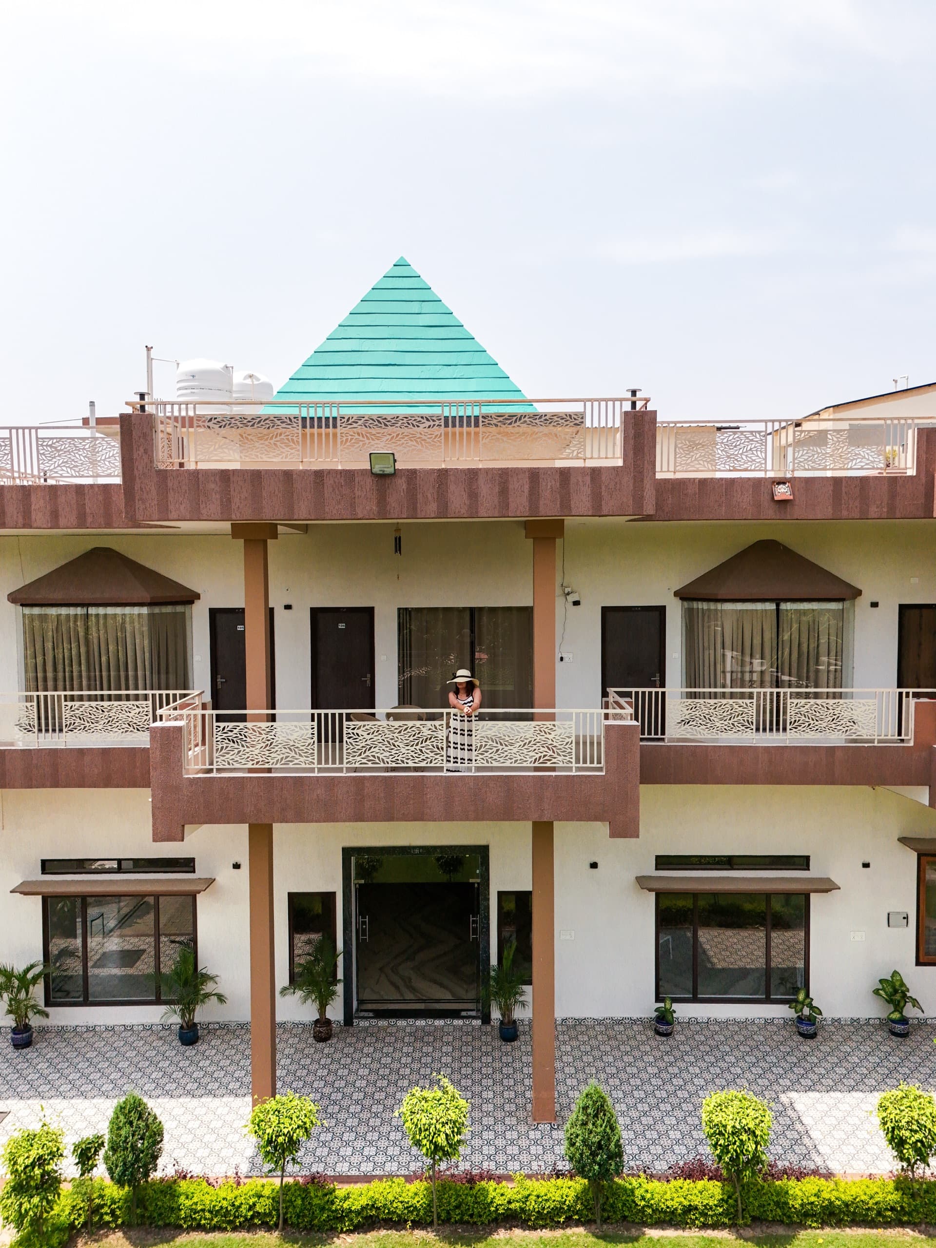 Atithi Stays — the farm villa amid its orchards